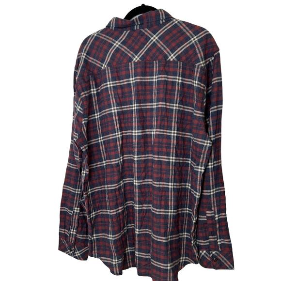 $128 Rails Mens Shirt XXL Felix Plaid Long Sleeve Button Down Cotton NEW - Picture 4 of 9